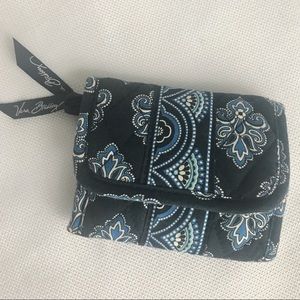 Vera Bradley tri fold wallet - blues